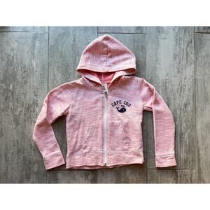 Toddler Girl Boy Full Zip Hoodie Sweatshirt CAPE COD Whale Cotton Jacket 3T Fall